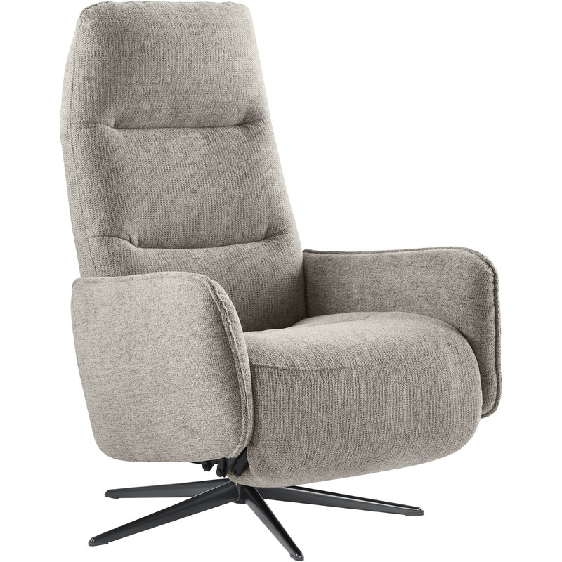 Lichtgrijze relaxfauteuil Pianezzo Lichtgrijze relaxfauteuil Pianezzo
