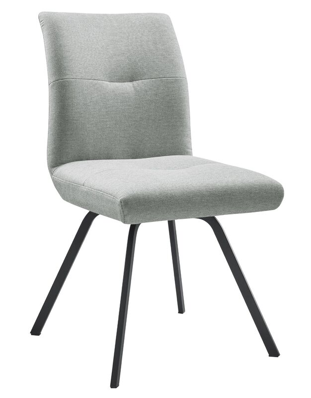 Ambiance eetstoel stof wedge 149-steel