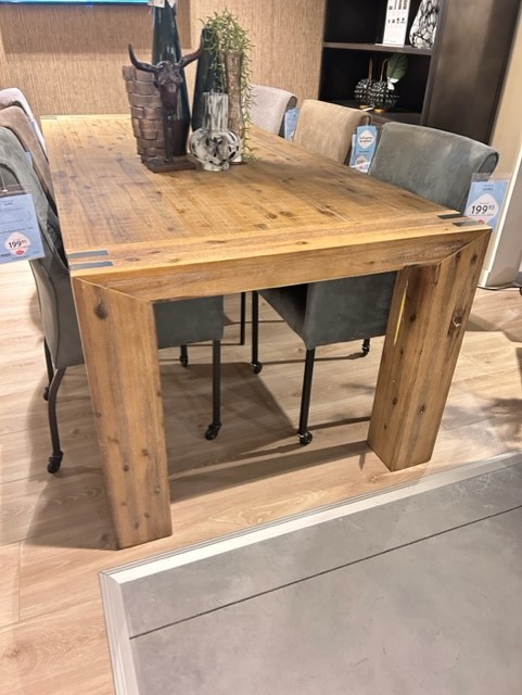 Bassano 12644 eettafel 220x100 ac. warm grey