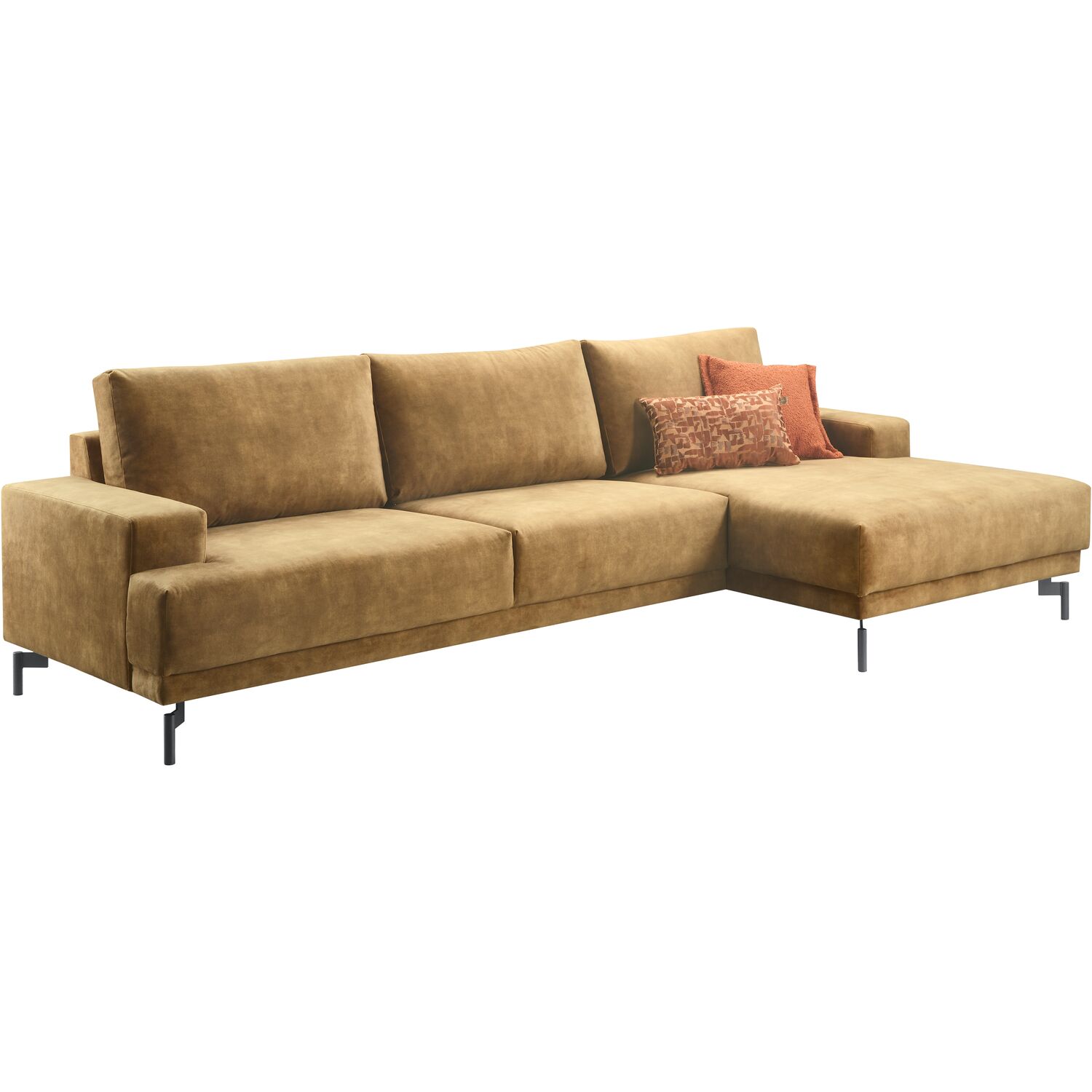 Moderne bank Ostuni met chaise longue rechts Moderne bank Ostuni met chaise longue rechts