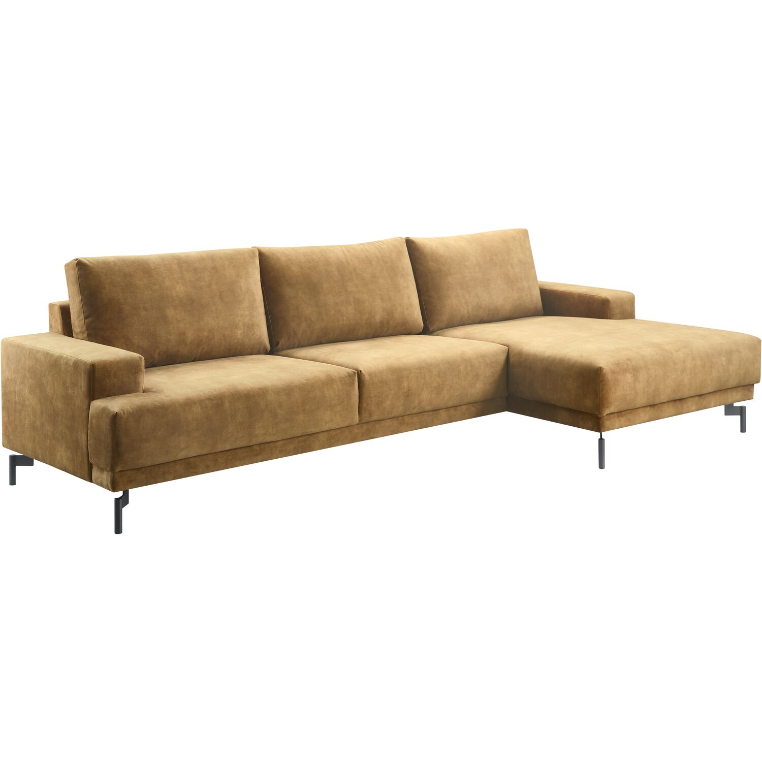 Moderne bank Ostuni met chaise longue rechts Moderne bank Ostuni met chaise longue rechts