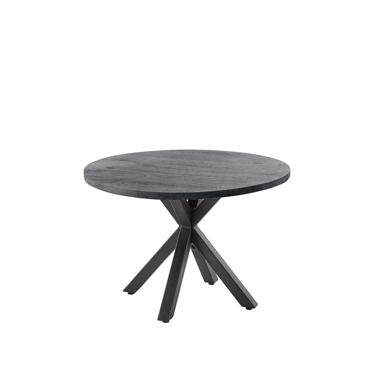 Tratto kindertafel rond ø70 mango zwart