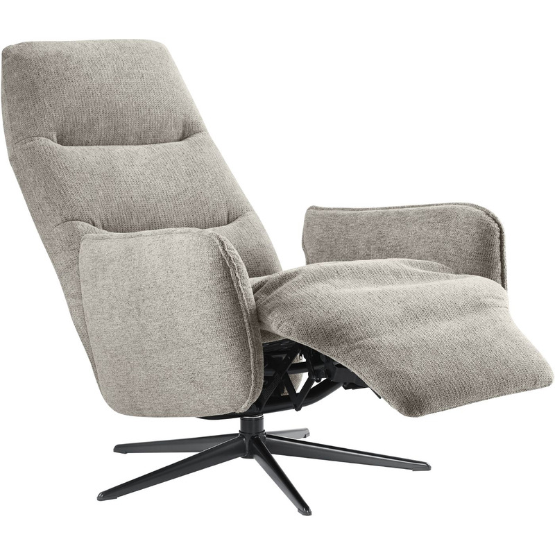 Lichtgrijze relaxfauteuil Pianezzo Lichtgrijze relaxfauteuil Pianezzo